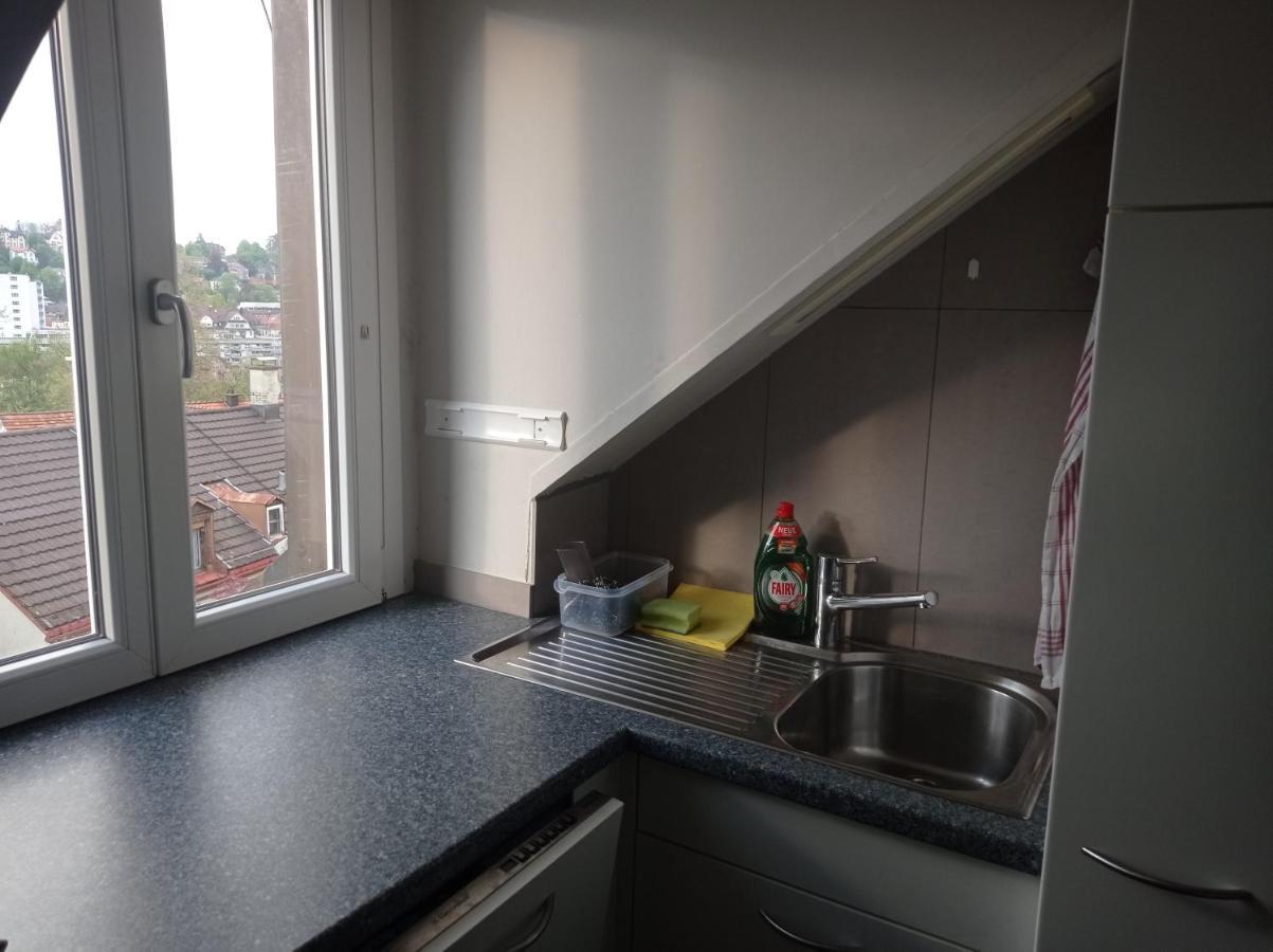 Gemuetliche Dachwohnung St. Gallen Dış mekan fotoğraf